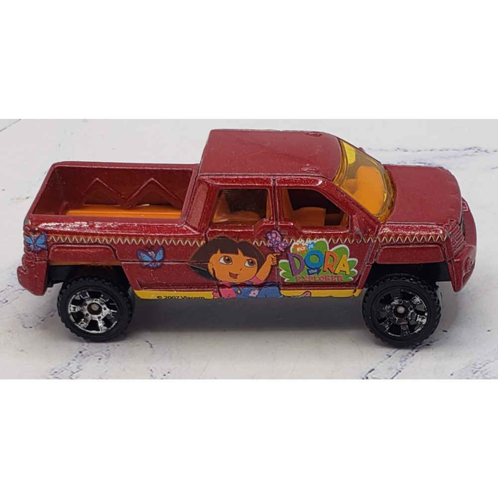2007 Matchbox Nick Jr 5 Pack GMC Terradyne Dora The Explorer Burgundy Toy Truck